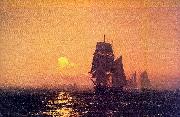 Mauritz F H Haas Into the Sunset France oil painting reproduction